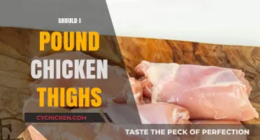 Should You Pound Chicken Thighs? Tips for Perfectly Tender Results
