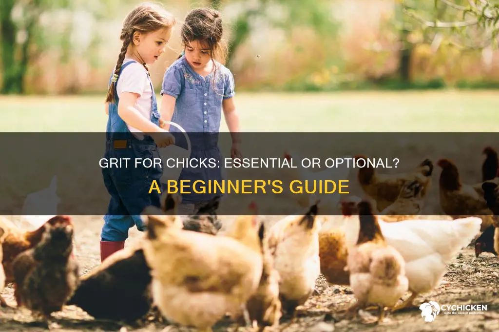 should i provide grit for my chicks