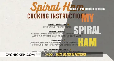 Elevate Your Spiral Ham: The Chicken Broth Debate