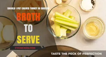 Elevate Your Feast: Craved Turkey Meets Chicken Broth Delight