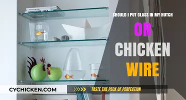 Glass or Chicken Wire: Which Hutch Option is Better?