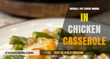 Green Onions in Chicken Casserole: A Flavorful Addition or Not?