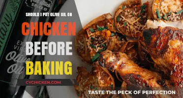 Why Drizzle Olive Oil on Chicken Before Baking?