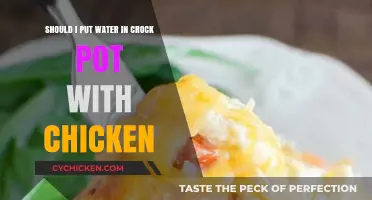 Crock Pot Chicken: To Add Water or Not?