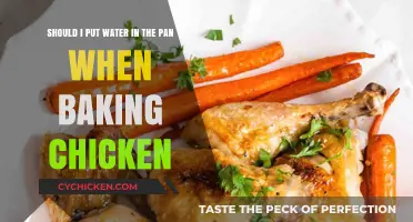 The Best Way to Bake Chicken: Water or No Water?