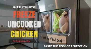 Refrigerate or Freeze Uncooked Chicken: Best Storage Practices Explained