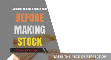 To Peel or Not: Chicken Skin in Stock Making Explained