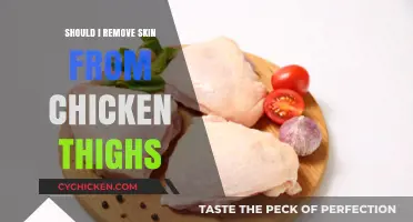 To Skin or Not: The Chicken Thigh Dilemma Explained