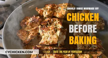 Rinse or Not? Marinade Prep for Perfect Baked Chicken