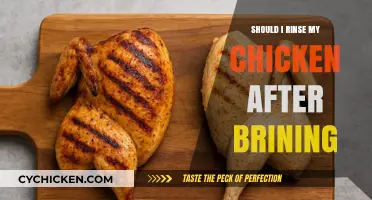 To Rinse or Not: Brined Chicken Prep Tips and Tricks