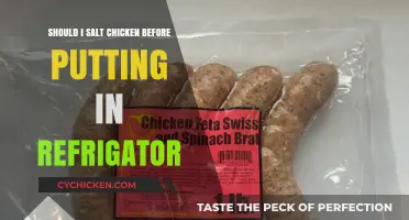 Should You Salt Chicken Before Refrigerating? A Quick Guide