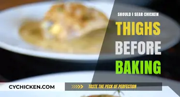 Searing Chicken Thighs Before Baking: Is It Worth the Extra Step?