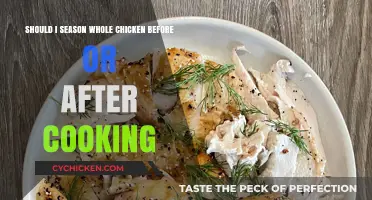 To Season or Not to Season: The Whole Chicken Dilemma