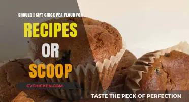 Sifting vs Scooping: The Best Way to Measure Chickpea Flour