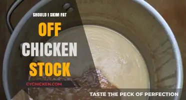 Should You Skim Fat Off Chicken Stock? Pros, Cons, and Tips