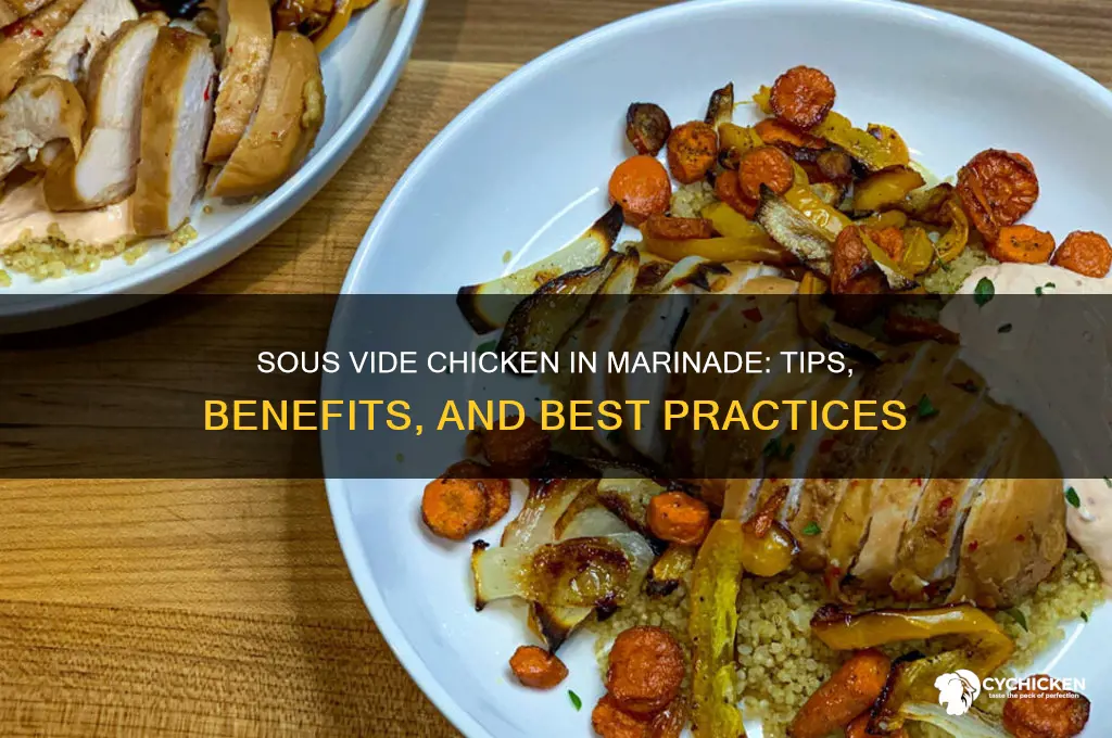 should i sous vide chicken in marinade