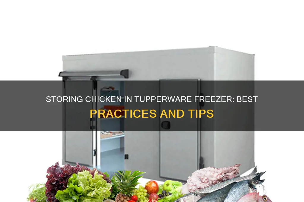 should i store chicken in tupperware freezer