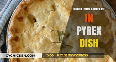 Thawing Chicken Pie in Pyrex: Best Practices for Perfect Results