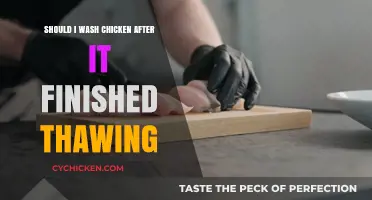 Should You Wash Thawed Chicken? Food Safety Myths Debunked