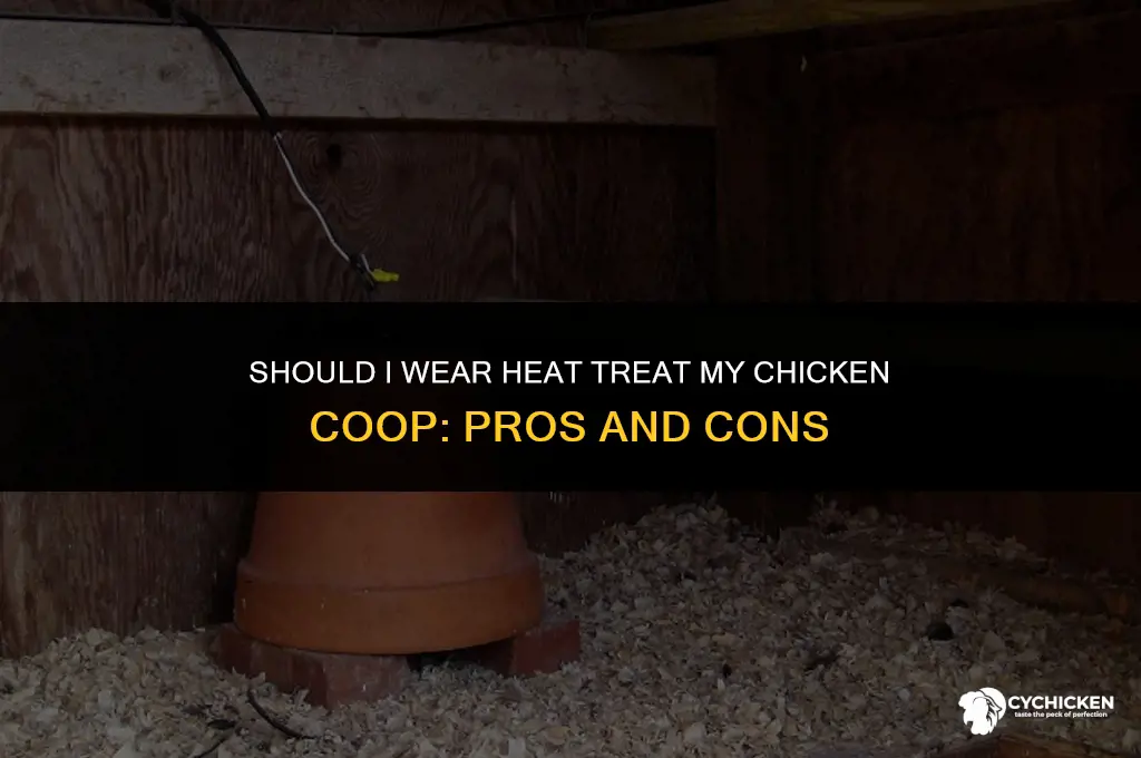 should i wearhee treat my chicken coop