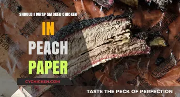 Should You Wrap Smoked Chicken in Peach Paper? Pros and Cons
