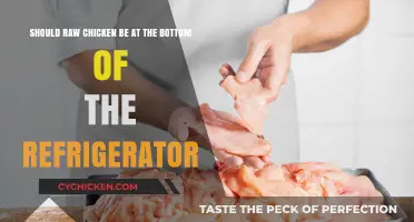 Chicken Storage: Raw Chicken Placement in the Fridge