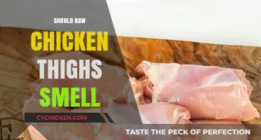 Should Raw Chicken Thighs Smell? A Guide to Freshness and Safety