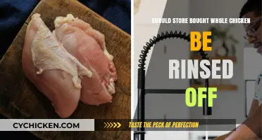 The Great Debate: To Rinse or Not to Rinse Store-Bought Chicken
