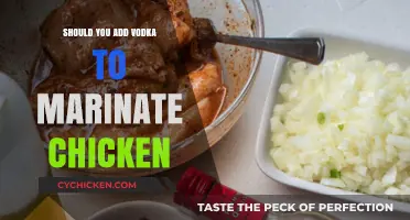 Vodka-Marinated Chicken: Enhancing Flavor or Unnecessary Trend?
