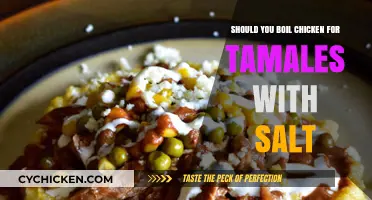 Boiling Chicken for Tamales: Should You Add Salt?
