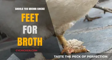Elevate Your Broth: The Debate on Browning Chicken Feet