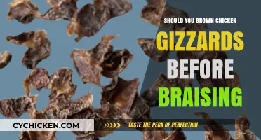Should You Brown Chicken Gizzards Before Braising? A Culinary Debate