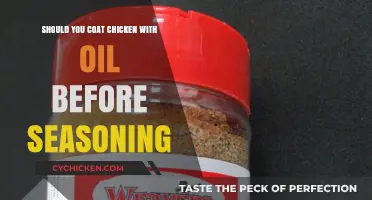 Oil Before Seasoning: The Secret to Perfectly Coated Chicken?