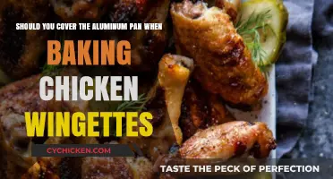 Aluminum Pan Chicken Wingettes: Cover or Uncover?