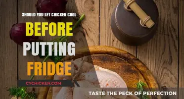 Cooling Chicken Safely: Should You Wait Before Refrigerating?