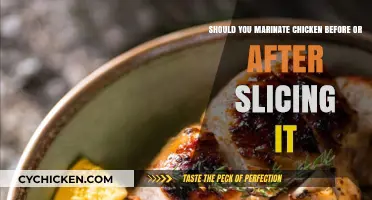 The Best Way to Marinate Chicken: Before or After Slicing?