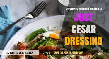 Marinating Chicken in Caesar Dressing: A Flavorful Shortcut or Mistake?