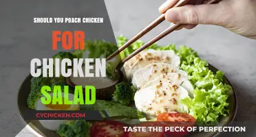 The Great Chicken Salad Debate: To Poach or Not to Poach?