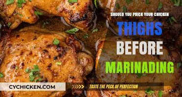 Should You Prick Chicken Thighs Before Marinating? Expert Tips Revealed