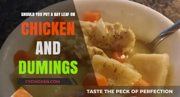 Bay Leaf Magic: Chicken and Dumplings Aromatic Adventure