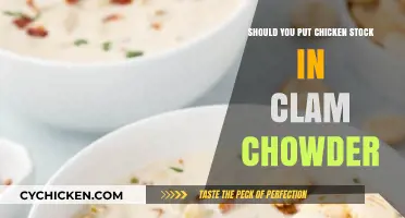 Chicken Stock in Clam Chowder: A Culinary Debate Unveiled
