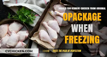 Freezing Chicken: Keep or Remove Original Packaging?