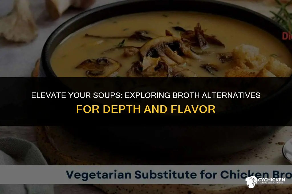 should you replace chicken broth with vegetable or beef broth
