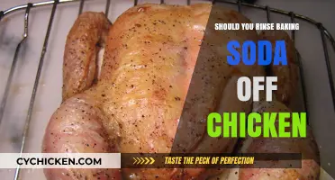 Rinsing Baking Soda Off Chicken: Necessary Step or Culinary Myth?