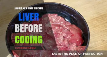 Should You Rinse Chicken Liver Before Cooking? Expert Tips & Advice