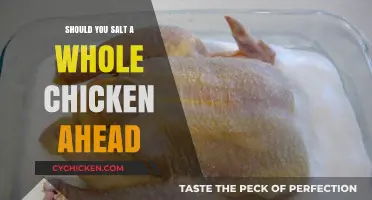 The Great Debate: Salting a Whole Chicken Ahead - Yes or No?