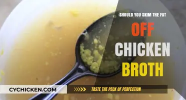 Debunking Myths: Skimming Fat from Chicken Broth - A Healthy Choice?