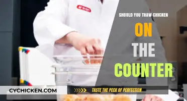 Thawing Chicken Safely: Countertop Risks and Better Defrosting Methods