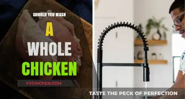 The Great Debate: To Wash or Not to Wash Your Whole Chicken