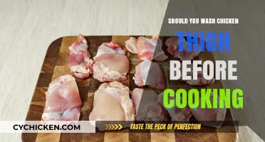Should You Wash Chicken Thighs Before Cooking? Expert Advice